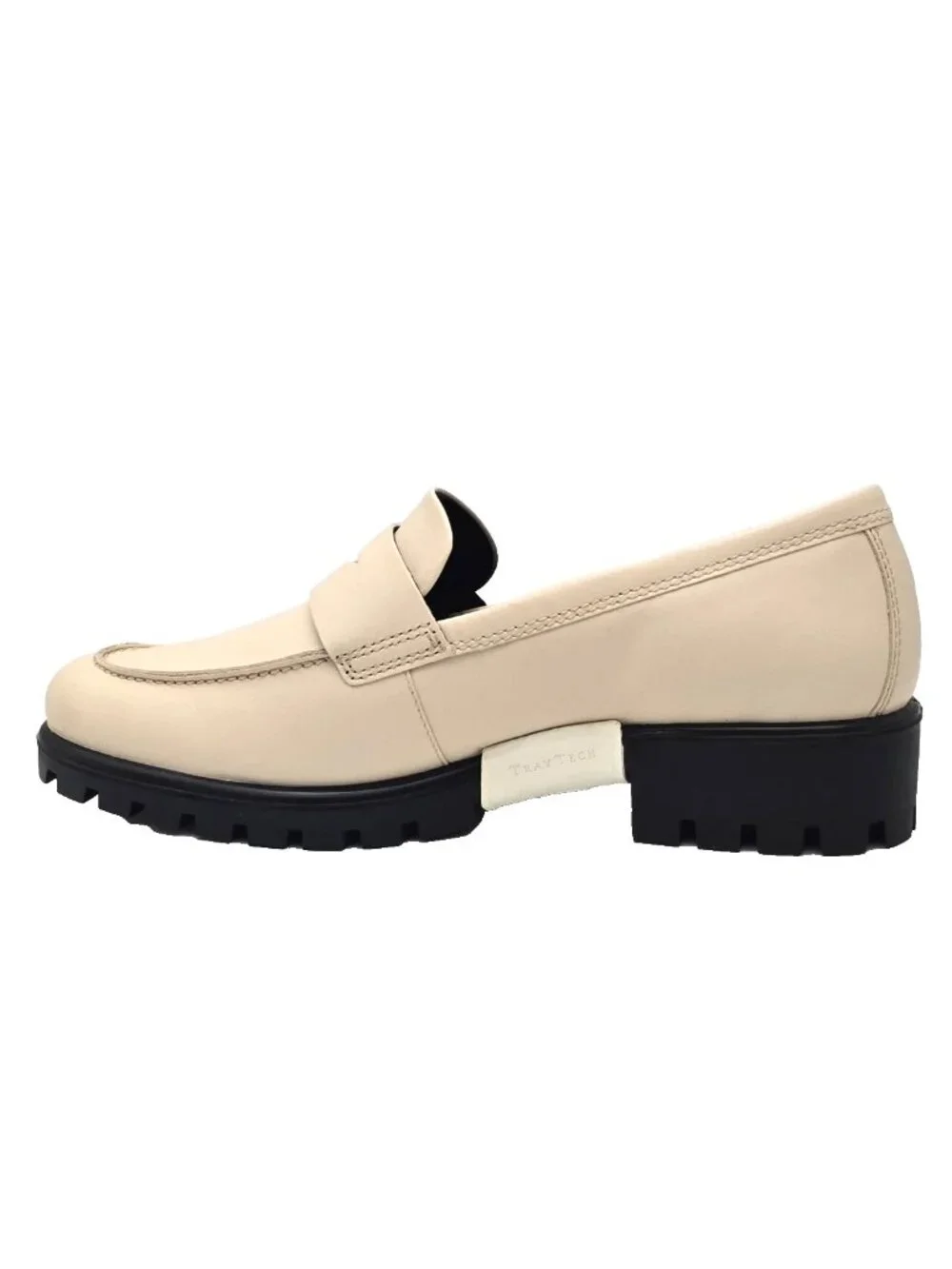 ECCO Modtray Limestone Moc Toe Penny Loafer Women's Size 11-11.5 New!